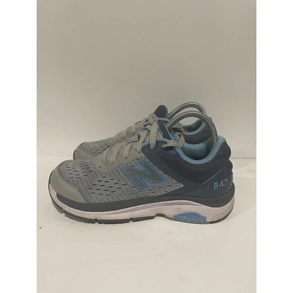 NEW BALANCE Sneakers WOMENS Athletics WALKING 847V4 LIGHT ALUMINUN SIZE 8